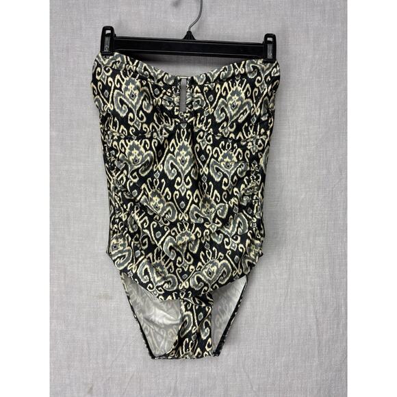 Zimmermann Honour Ruched 1Pc Size 2 Strapless - Picture 1 of 7